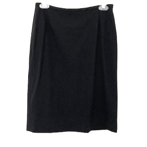 Giorgio Armani Dresses & Skirts - 𝅺GIORGIO Armani Black Wool Pencil Skirt